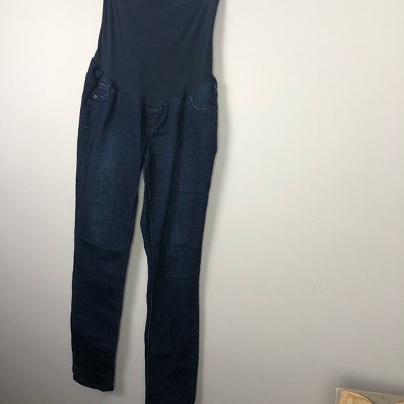 Indigo Blue Skinny Maternity Jeans - Picture 2 of 6